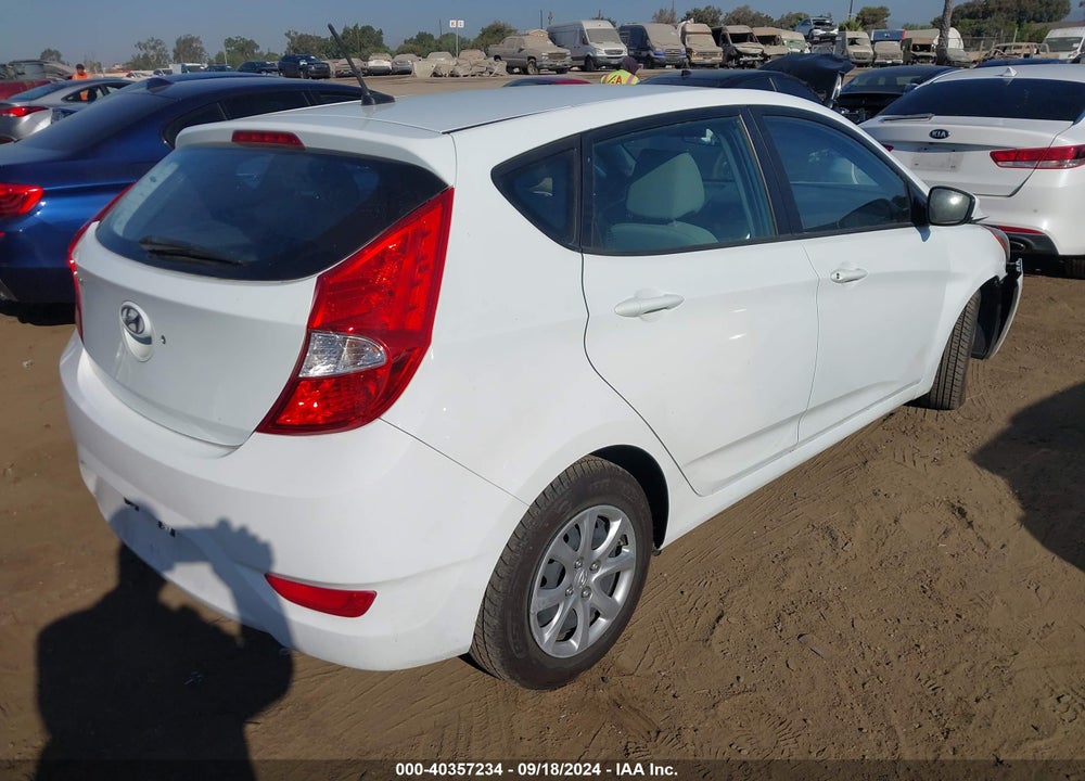 2014 HYUNDAI ACCENT GS VIN: KMHCT5AE5EU169325