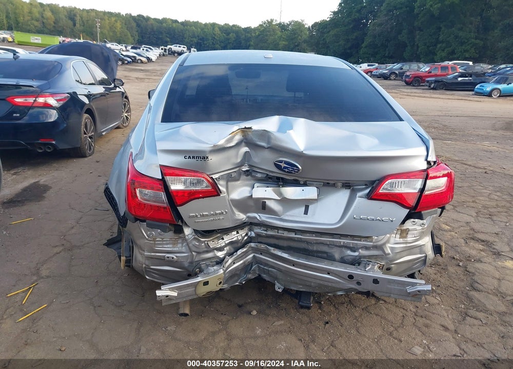 2019 SUBARU LEGACY 2.5I VIN: 4S3BNAB63K3008161