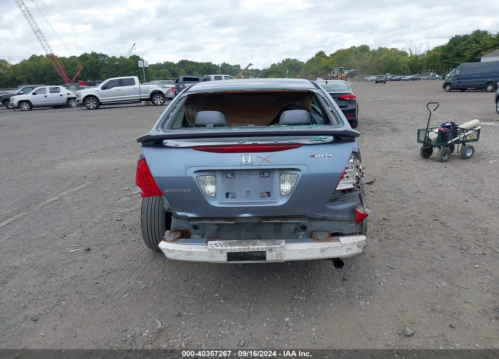 2007 HONDA ACCORD 2.4 SE VIN: 1HGCM56337A134314