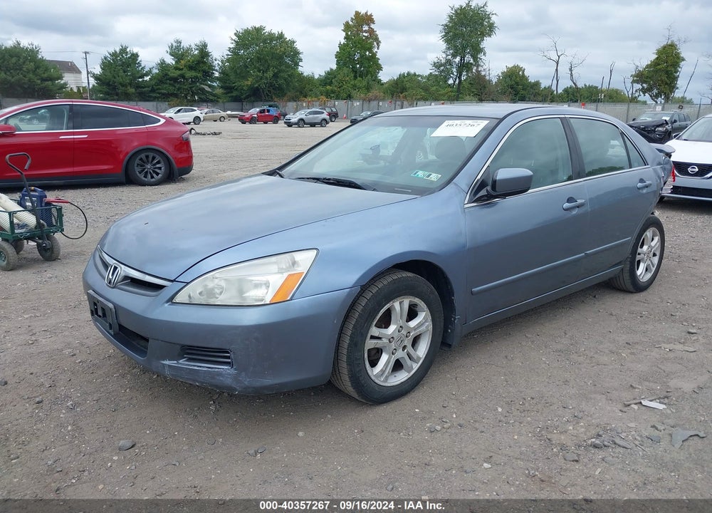 2007 HONDA ACCORD 2.4 SE VIN: 1HGCM56337A134314
