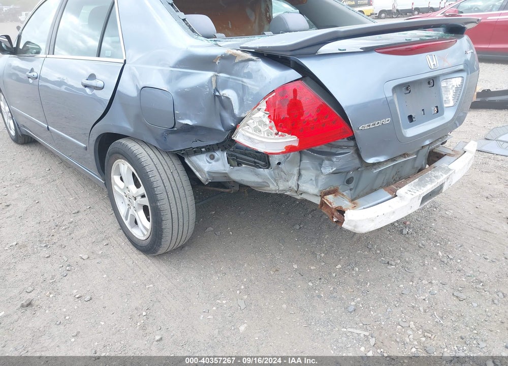 2007 HONDA ACCORD 2.4 SE VIN: 1HGCM56337A134314