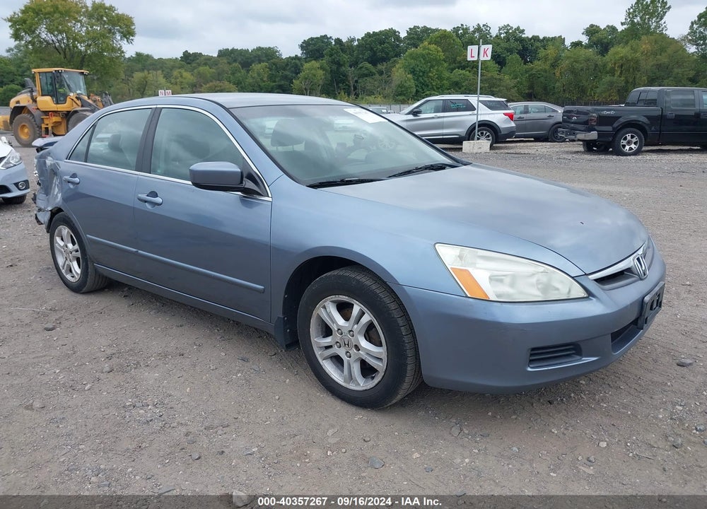 2007 HONDA ACCORD 2.4 SE VIN: 1HGCM56337A134314