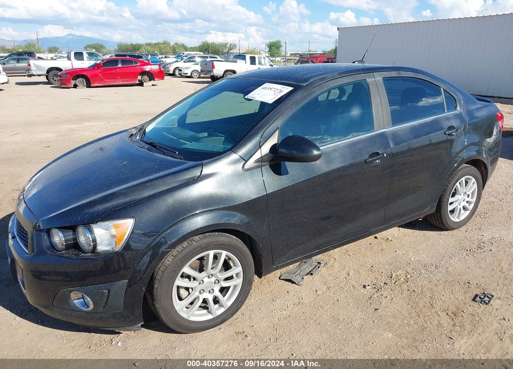 2013 CHEVROLET SONIC LT AUTO VIN: 1G1JC5SHXD4168912