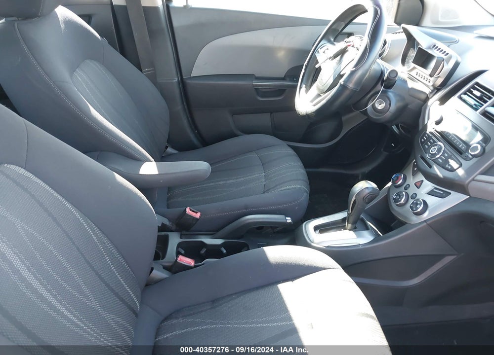 2013 CHEVROLET SONIC LT AUTO VIN: 1G1JC5SHXD4168912