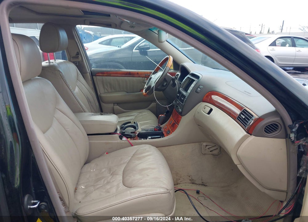 2002 LEXUS LS 430 VIN: JTHBN30FX20053709