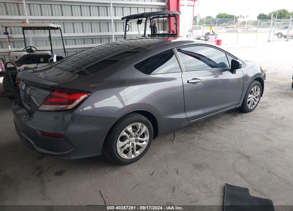 2014 HONDA CIVIC LX VIN: 2HGFG3B52EH501704