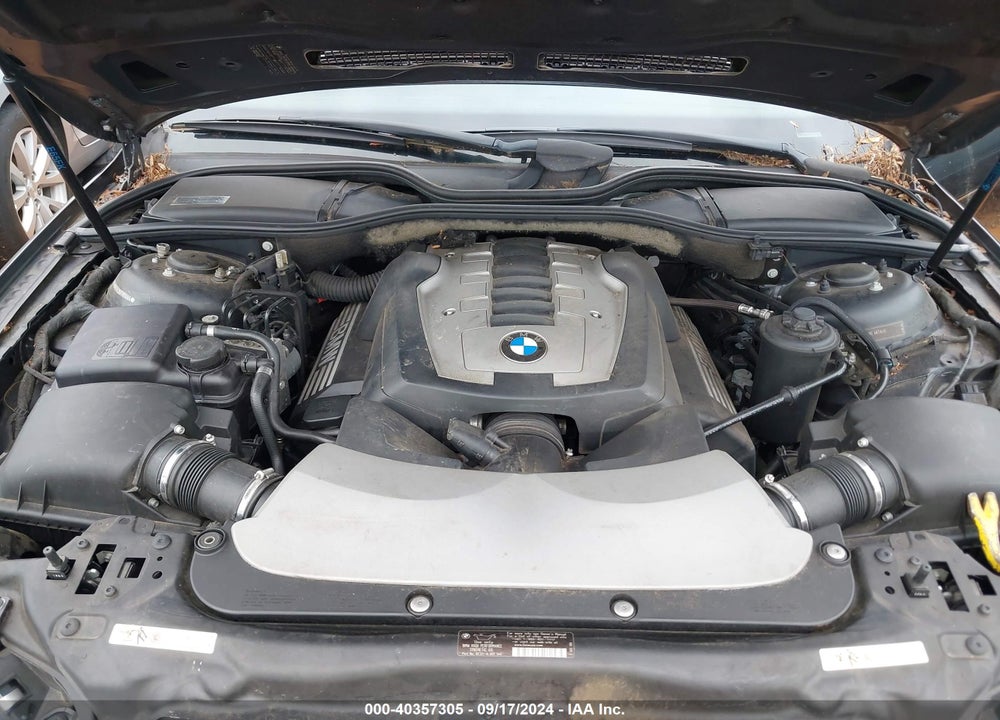 2008 BMW 750LI VIN: WBAHN83528DT85444
