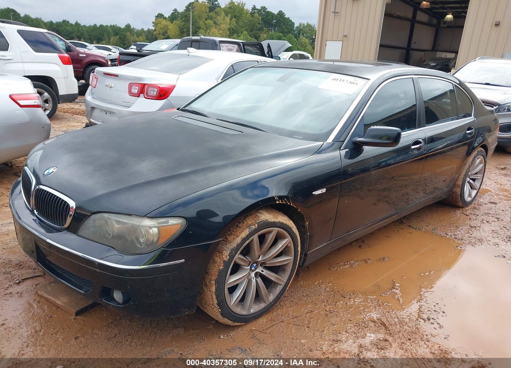 2008 BMW 750LI VIN: WBAHN83528DT85444