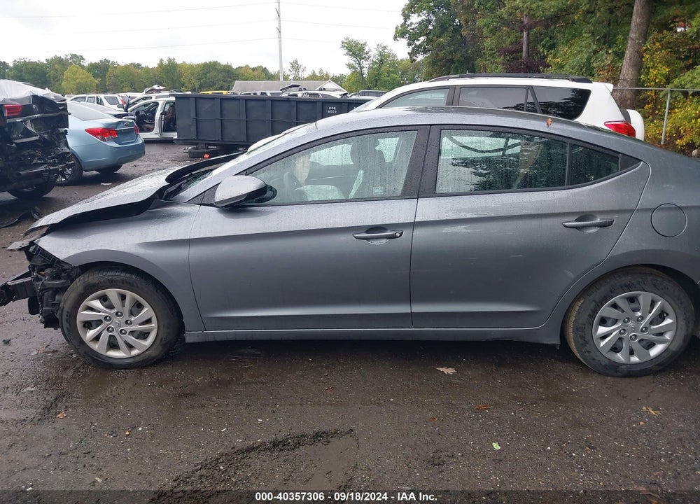 2019 HYUNDAI ELANTRA SE VIN: KMHD74LF7KU814867