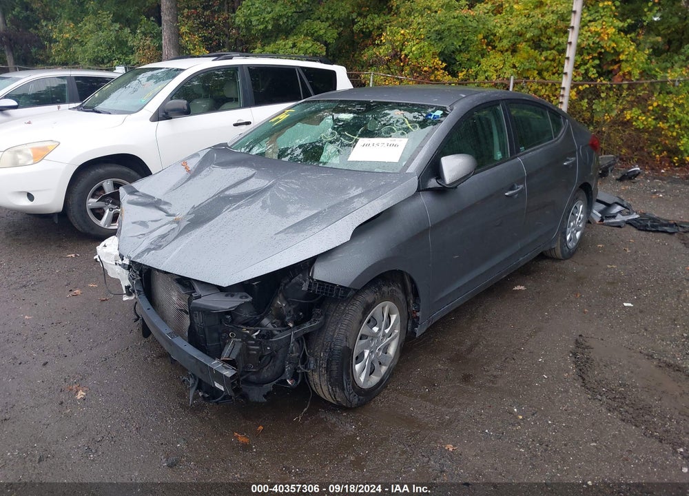 2019 HYUNDAI ELANTRA SE VIN: KMHD74LF7KU814867
