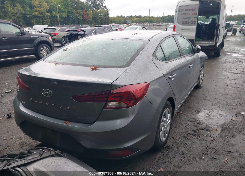 2019 HYUNDAI ELANTRA SE VIN: KMHD74LF7KU814867