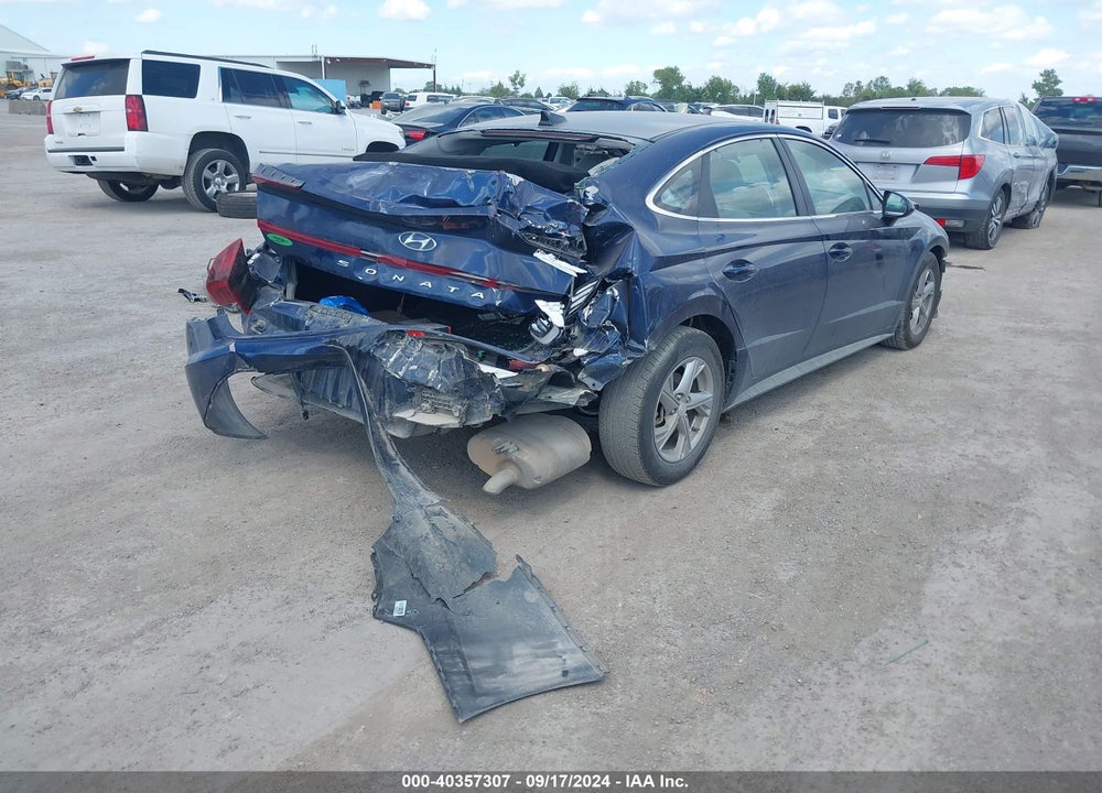 2021 HYUNDAI SONATA SE VIN: 5NPEG4JA7MH077604