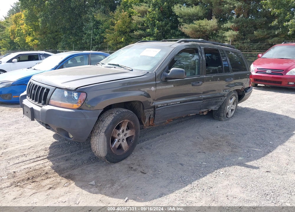 2004 JEEP GRAND CHEROKEE LAREDO VIN: 1J4GW48S24C382895