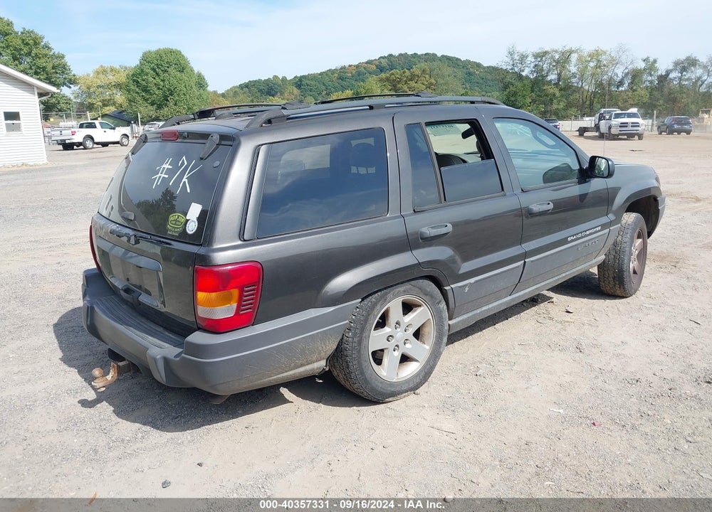 2004 JEEP GRAND CHEROKEE LAREDO VIN: 1J4GW48S24C382895