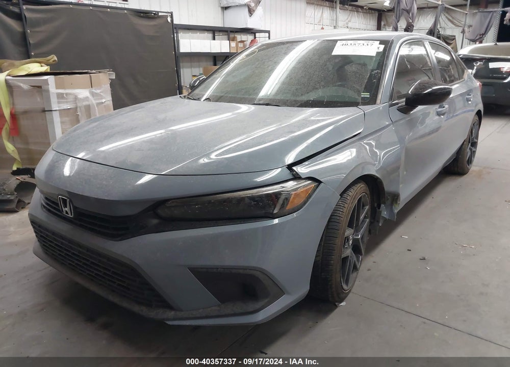 2022 HONDA CIVIC SPORT VIN: 2HGFE2F50NH582275