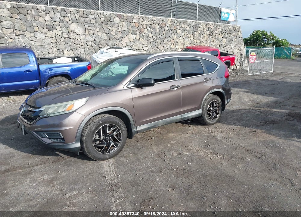2016 HONDA CR-V SE VIN: 2HKRM3H47GH519886