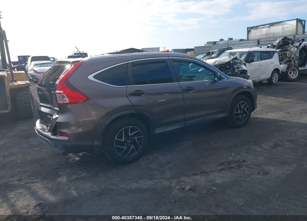 2016 HONDA CR-V SE VIN: 2HKRM3H47GH519886