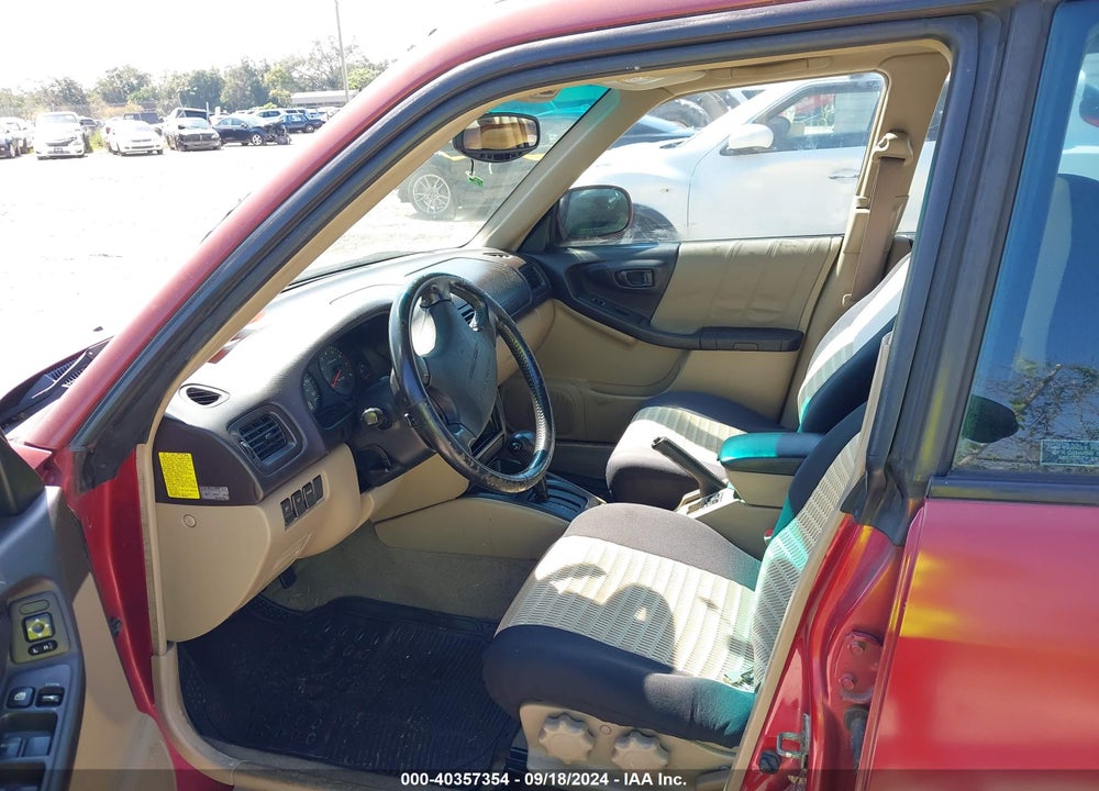 2002 SUBARU FORESTER VIN: JF1SF656228717078