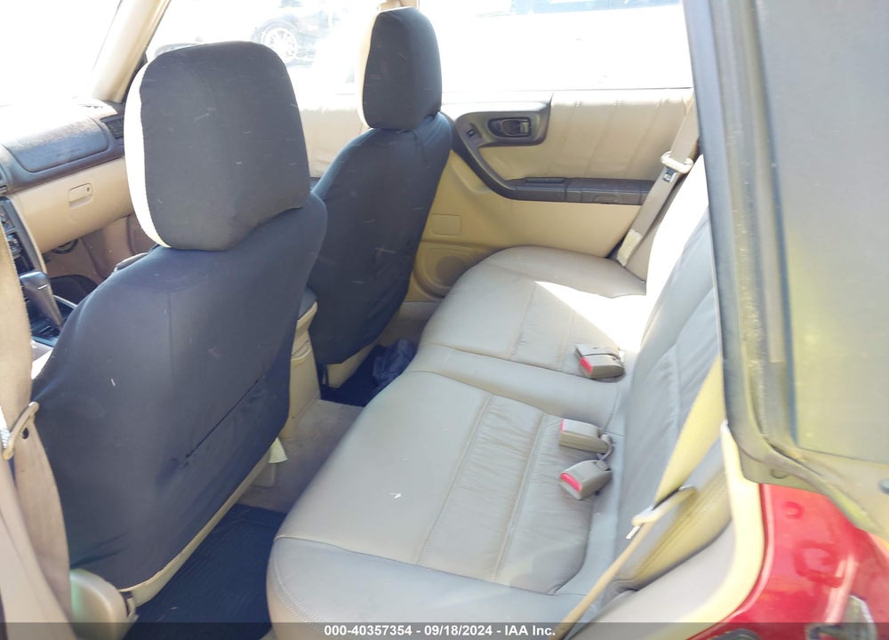 2002 SUBARU FORESTER VIN: JF1SF656228717078
