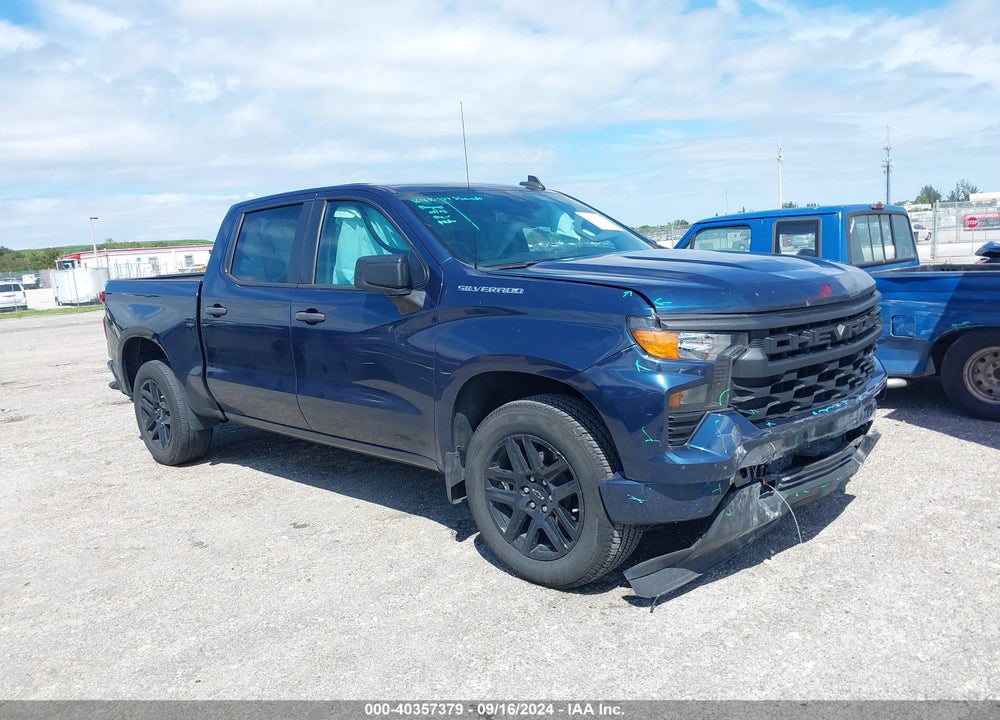 2023 CHEVROLET SILVERADO 1500 2WD SHORT BED CUSTOM VIN: 3GCPABEKXPG120850