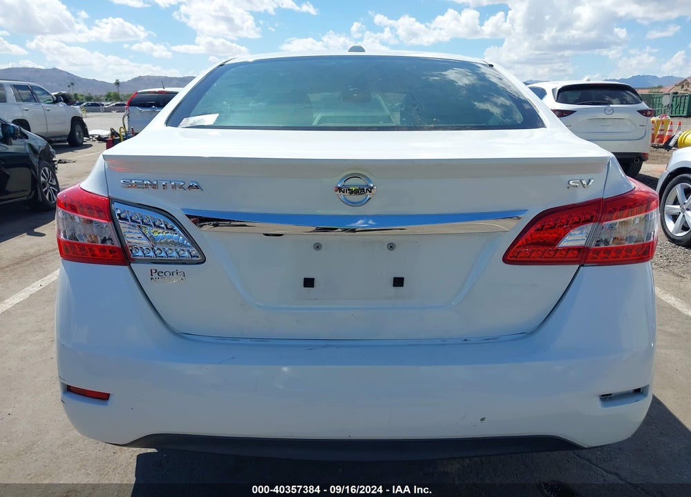 2015 NISSAN SENTRA SV VIN: 3N1AB7AP7FY227691