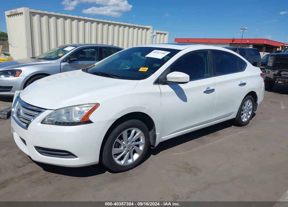 2015 NISSAN SENTRA SV VIN: 3N1AB7AP7FY227691