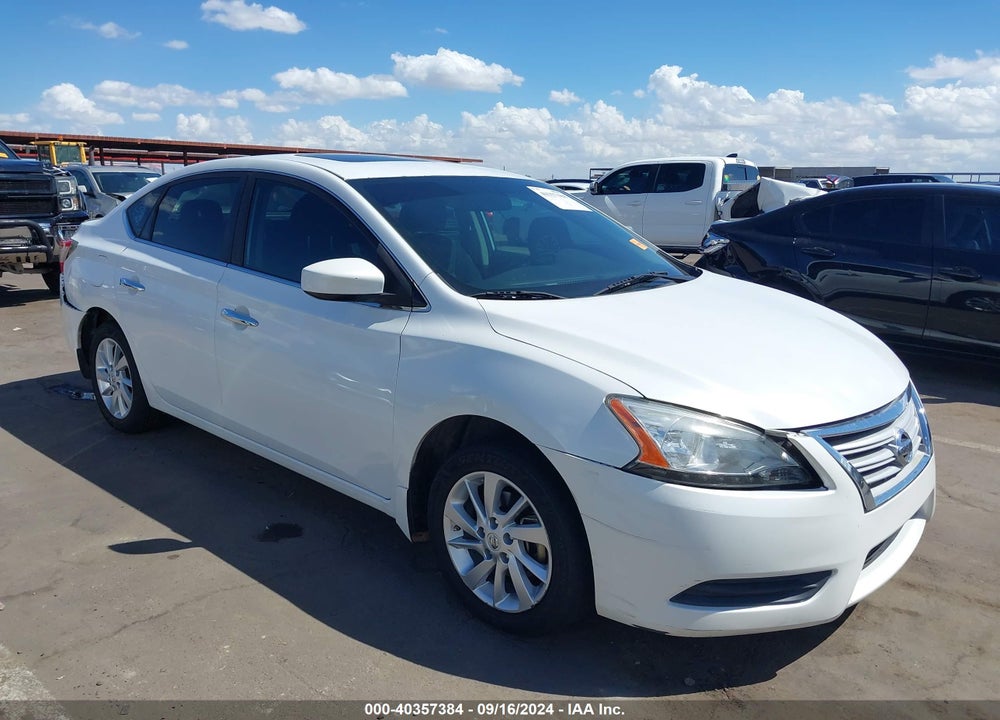 2015 NISSAN SENTRA SV VIN: 3N1AB7AP7FY227691