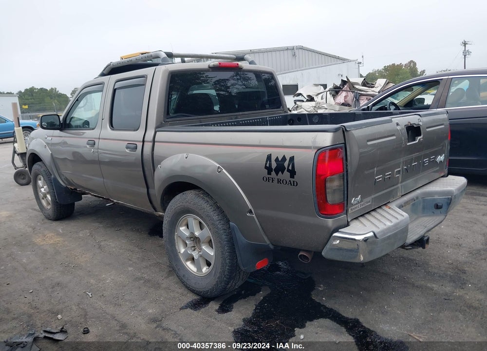 2003 NISSAN FRONTIER SVE-V6 VIN: 1N6MD27Y13C406947