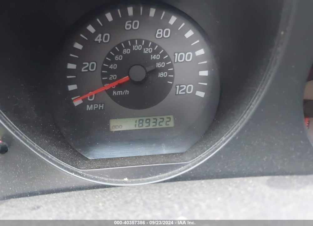 2003 NISSAN FRONTIER SVE-V6 VIN: 1N6MD27Y13C406947