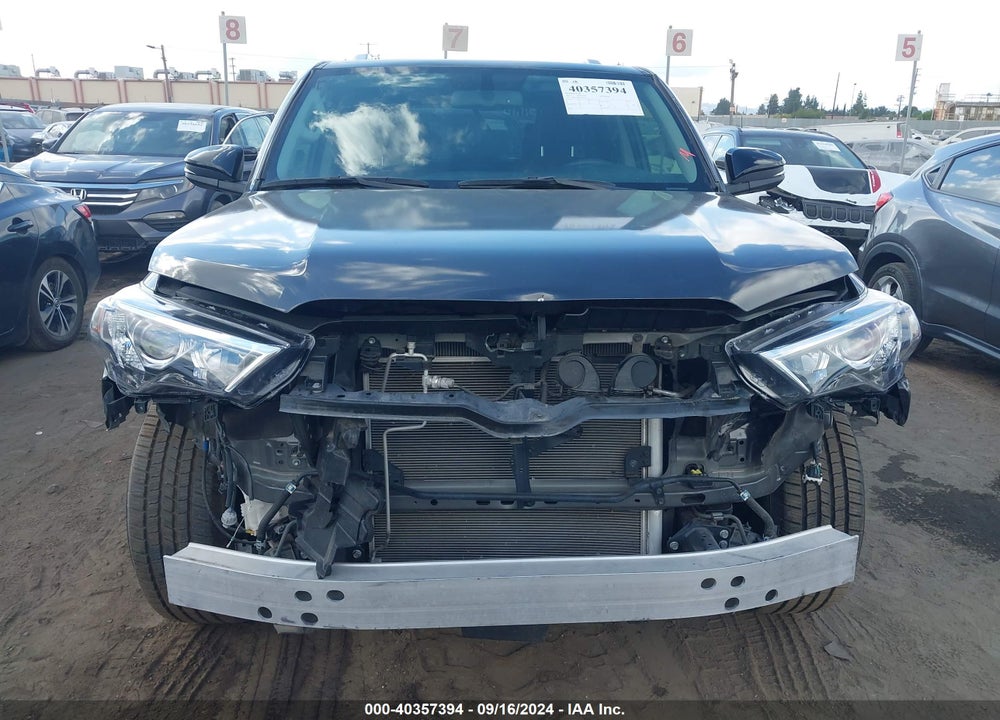 2022 TOYOTA 4RUNNER LIMITED VIN: JTEKU5JR0N6070783