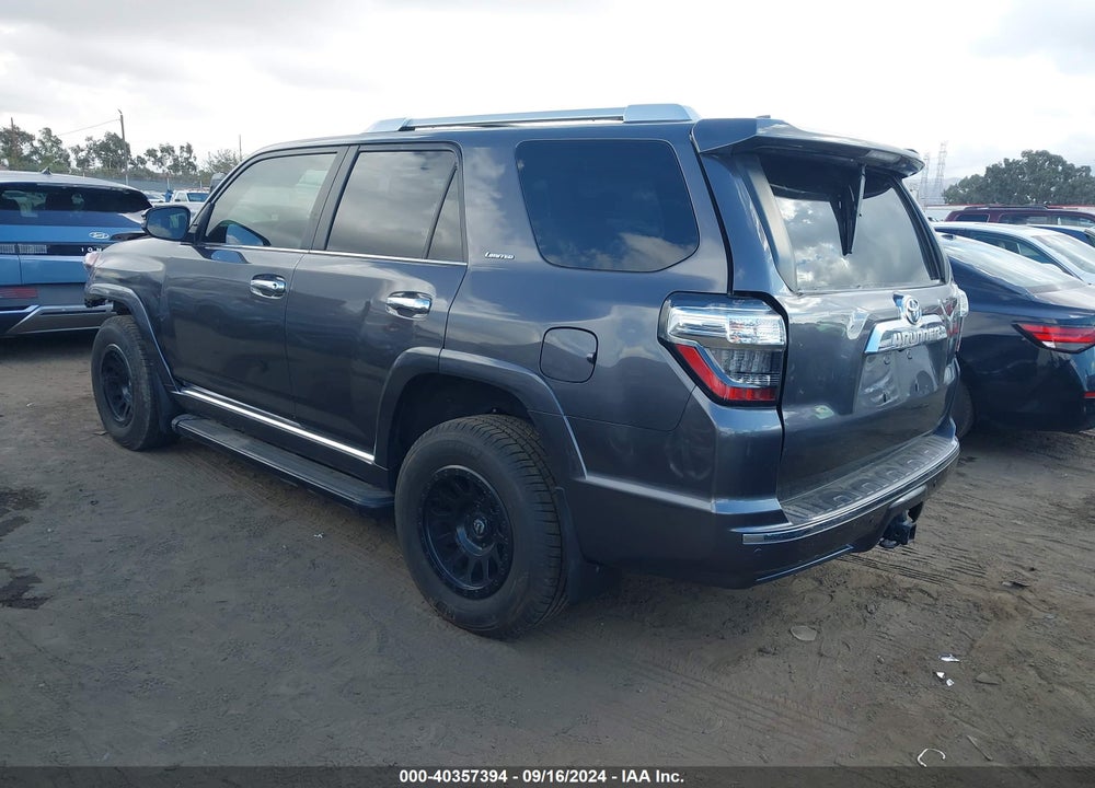 2022 TOYOTA 4RUNNER LIMITED VIN: JTEKU5JR0N6070783