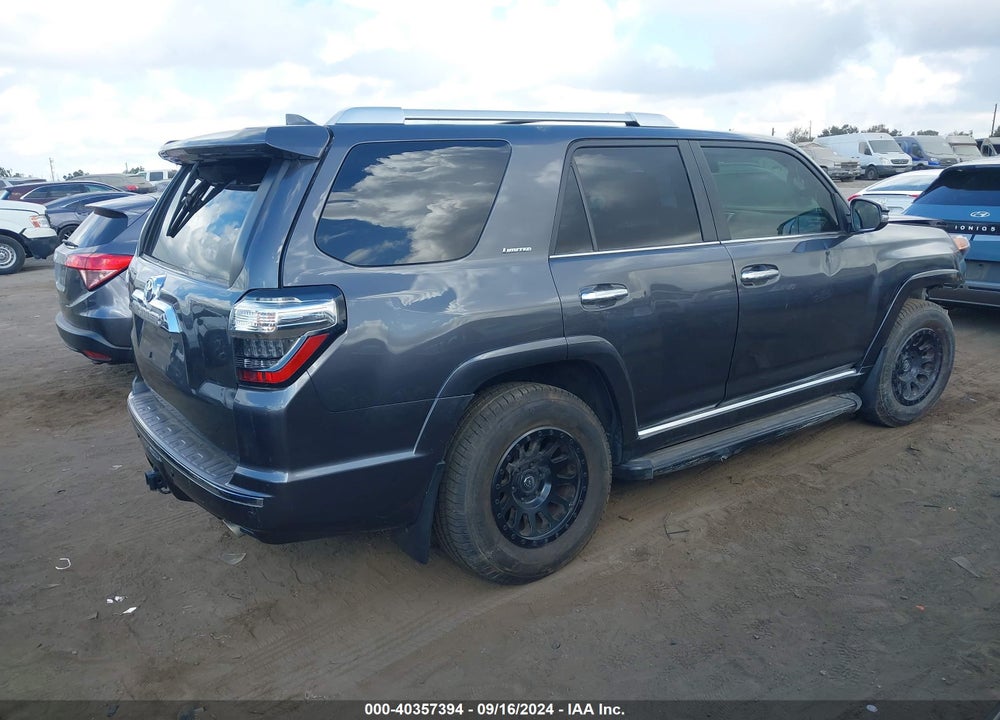 2022 TOYOTA 4RUNNER LIMITED VIN: JTEKU5JR0N6070783