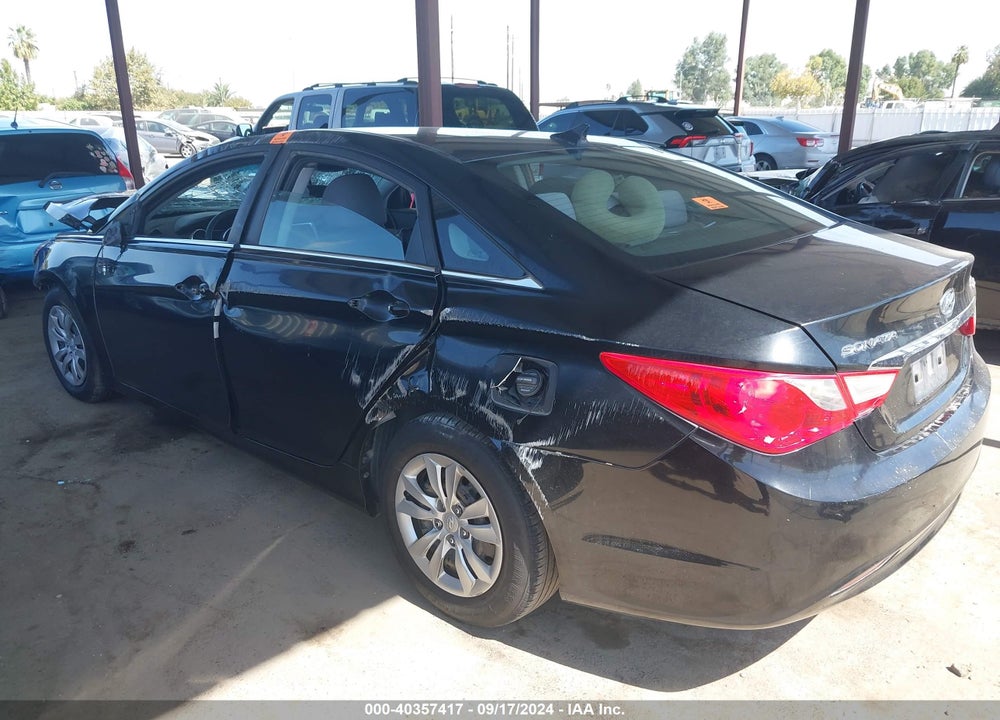 2011 HYUNDAI SONATA GLS VIN: 5NPEB4ACXBH027762