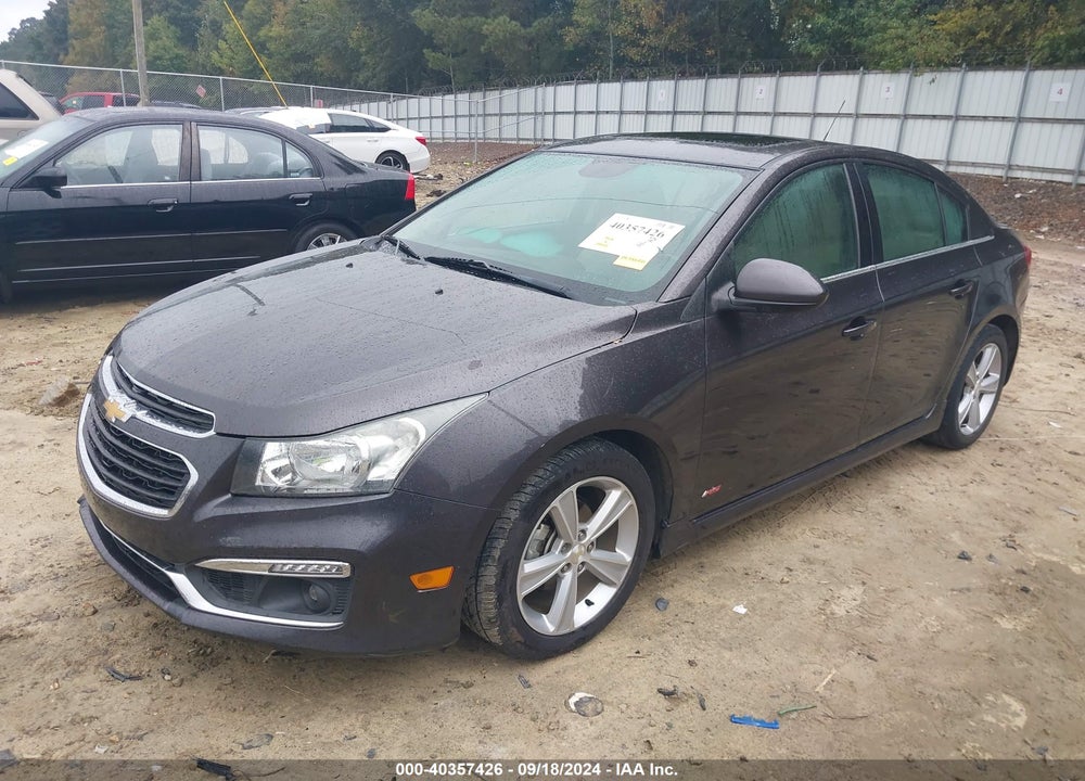 2015 CHEVROLET CRUZE 2LT AUTO VIN: 1G1PE5SBXF7166756