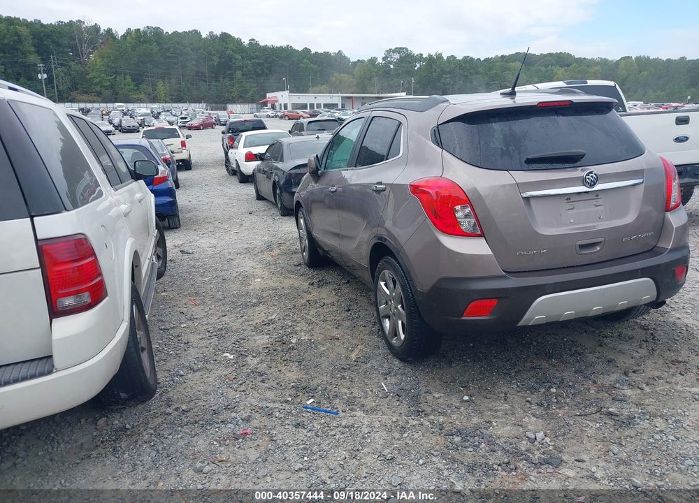 2013 BUICK ENCORE PREMIUM VIN: KL4CJDSB3DB090751