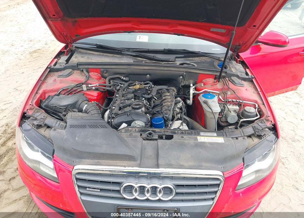 2012 AUDI A4 2.0T PREMIUM VIN: WAUFFBFL7CN003861