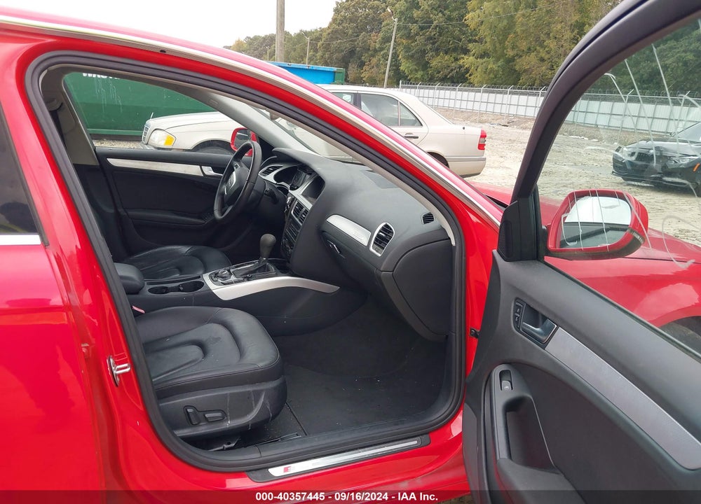 2012 AUDI A4 2.0T PREMIUM VIN: WAUFFBFL7CN003861