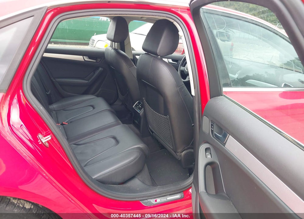 2012 AUDI A4 2.0T PREMIUM VIN: WAUFFBFL7CN003861