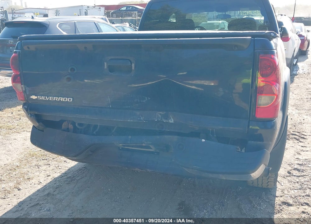 2006 CHEVROLET SILVERADO 1500 LT1 VIN: 1GCEK19Z96Z177285