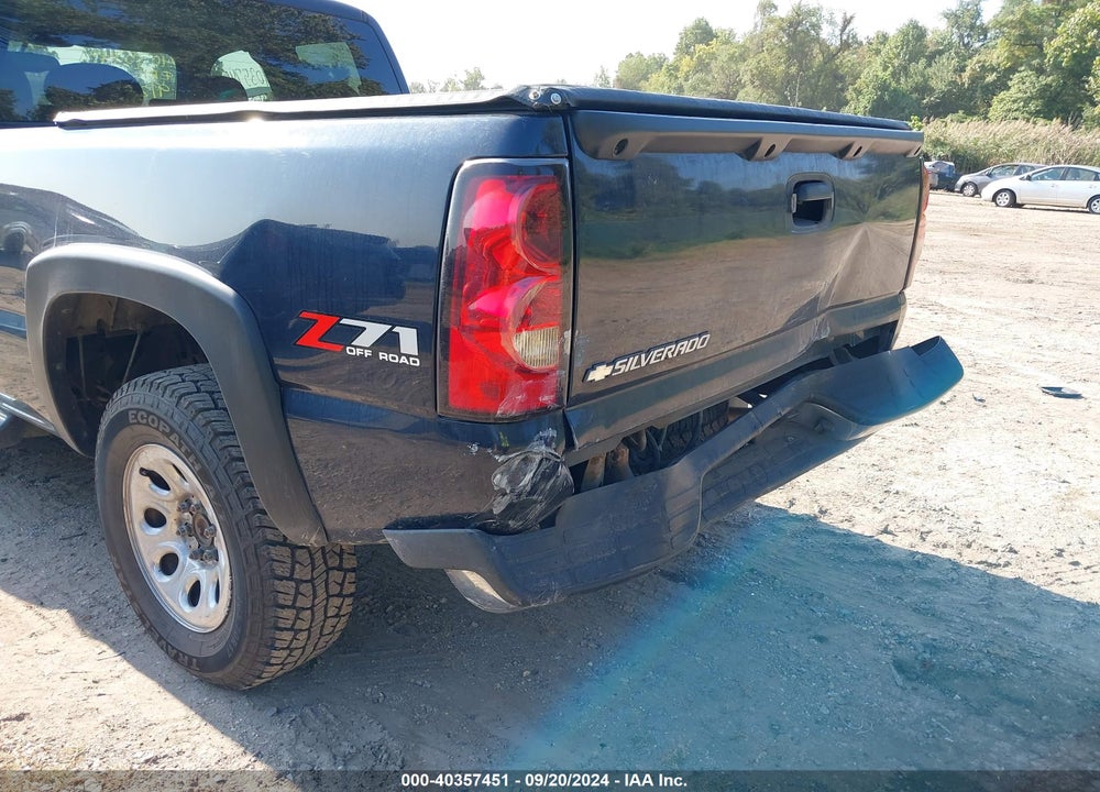 2006 CHEVROLET SILVERADO 1500 LT1 VIN: 1GCEK19Z96Z177285