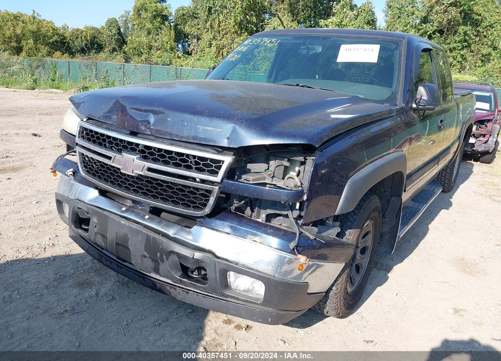 2006 CHEVROLET SILVERADO 1500 LT1 VIN: 1GCEK19Z96Z177285