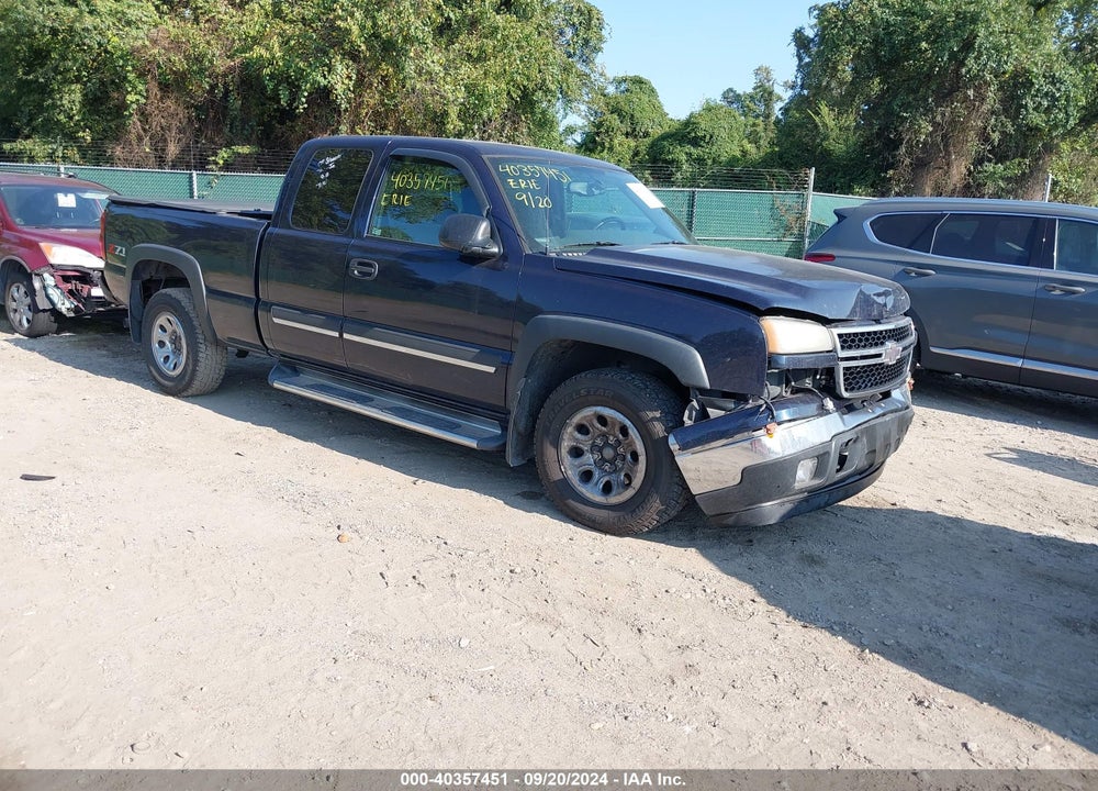 2006 CHEVROLET SILVERADO 1500 LT1 VIN: 1GCEK19Z96Z177285