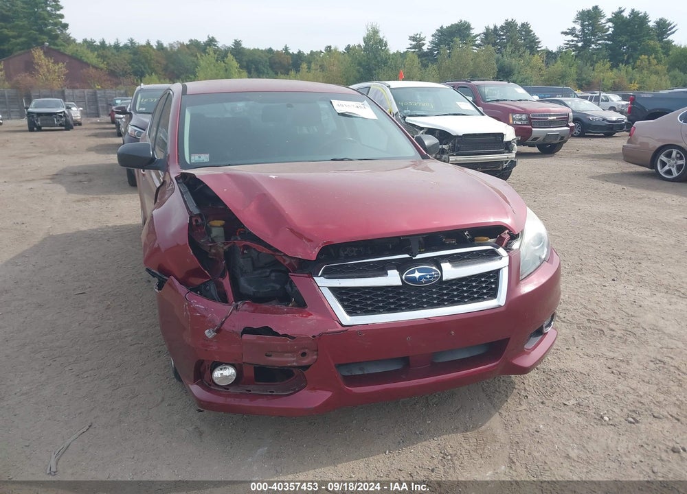 2014 SUBARU LEGACY 2.5I VIN: 4S3BMBA60E3037647