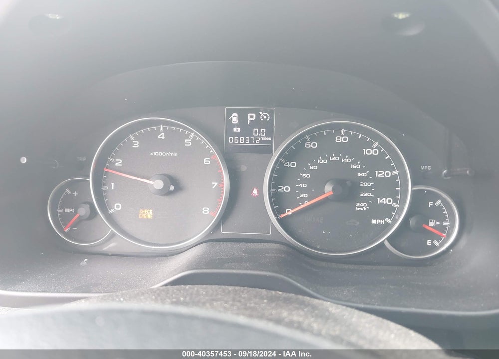 2014 SUBARU LEGACY 2.5I VIN: 4S3BMBA60E3037647