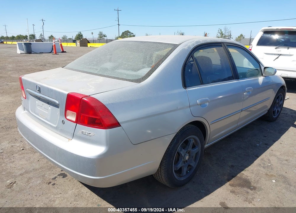 2001 HONDA CIVIC EX VIN: 2HGES25731H503926