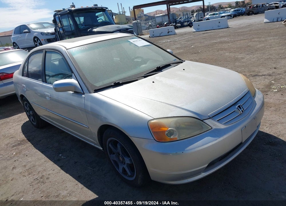 2001 HONDA CIVIC EX VIN: 2HGES25731H503926