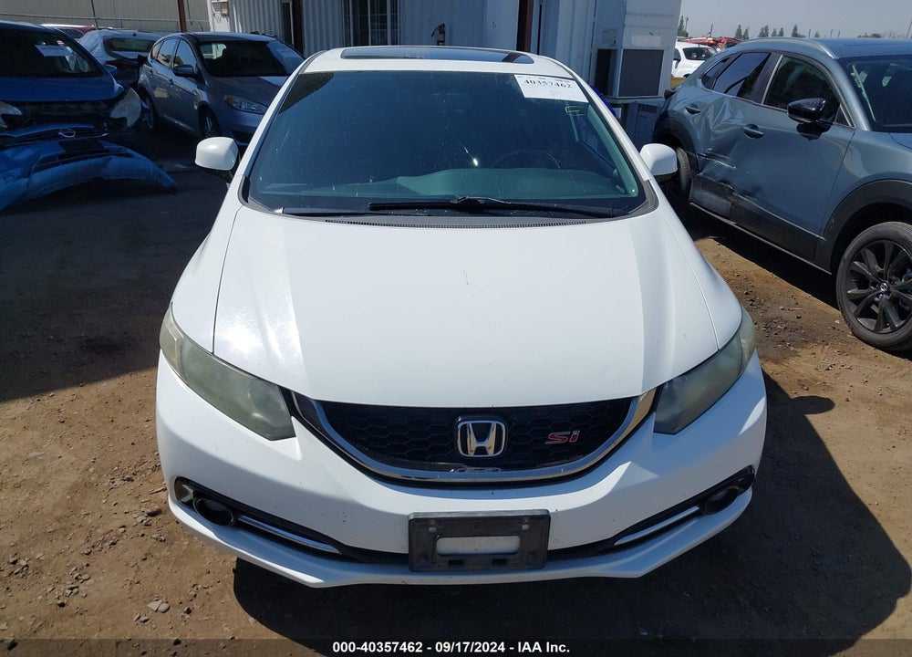 2013 HONDA CIVIC SI VIN: 2HGFB6E55DH701485