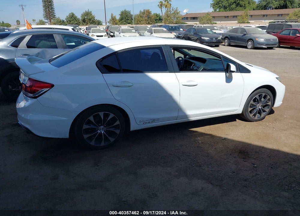 2013 HONDA CIVIC SI VIN: 2HGFB6E55DH701485