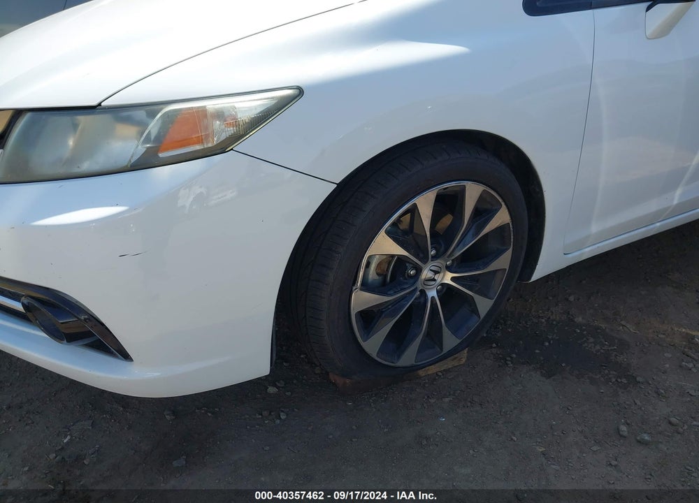 2013 HONDA CIVIC SI VIN: 2HGFB6E55DH701485