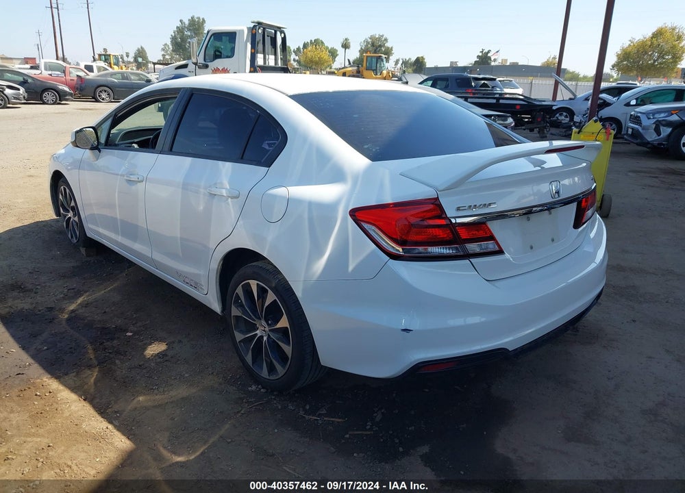 2013 HONDA CIVIC SI VIN: 2HGFB6E55DH701485